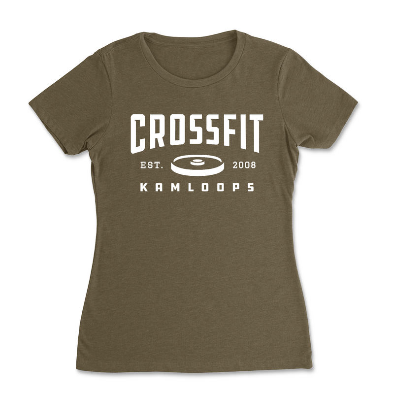 Womens 2X-Large MILITARY_GREEN T-Shirt