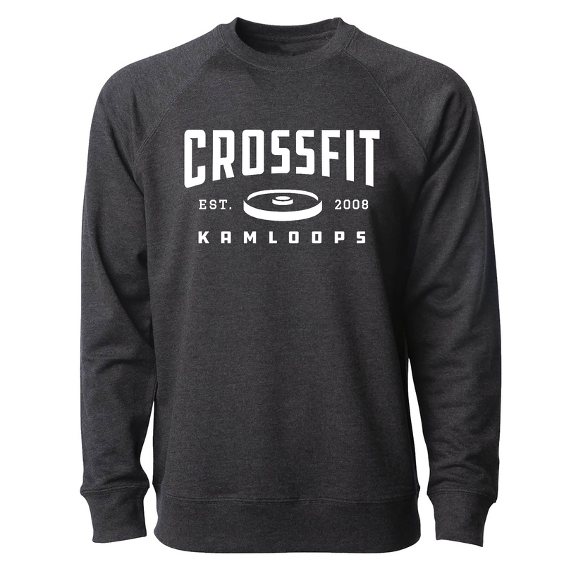Mens 2X-Large CHARCOAL_HEATHER CrewNeck