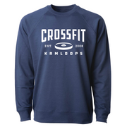 Mens 2X-Large INDIGO CrewNeck