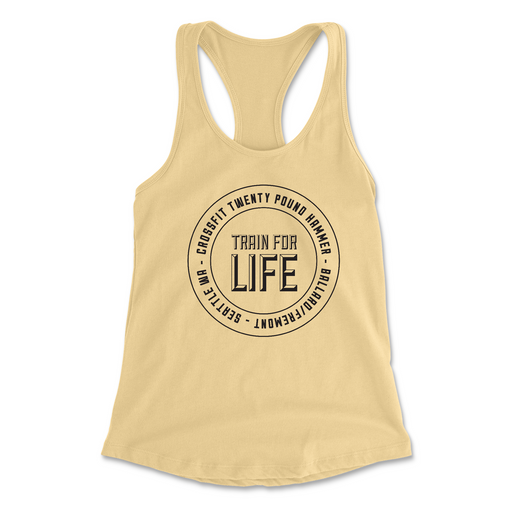 Womens 2X-Large BANANA_CREAM Tank Top