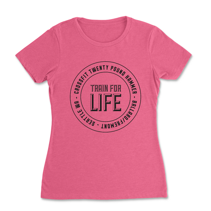 Womens 2X-Large HOT_PINK T-Shirt