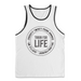 Mens 2X-Large WHITE Tank Top