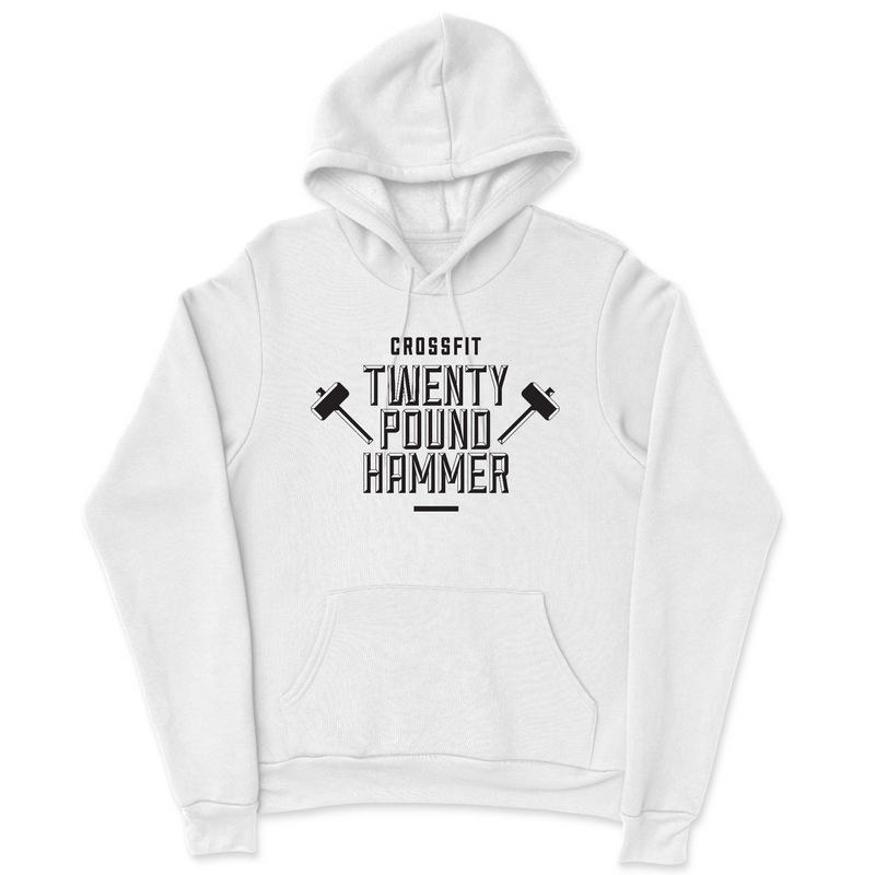 Mens 2X-Large WHITE Hoodie