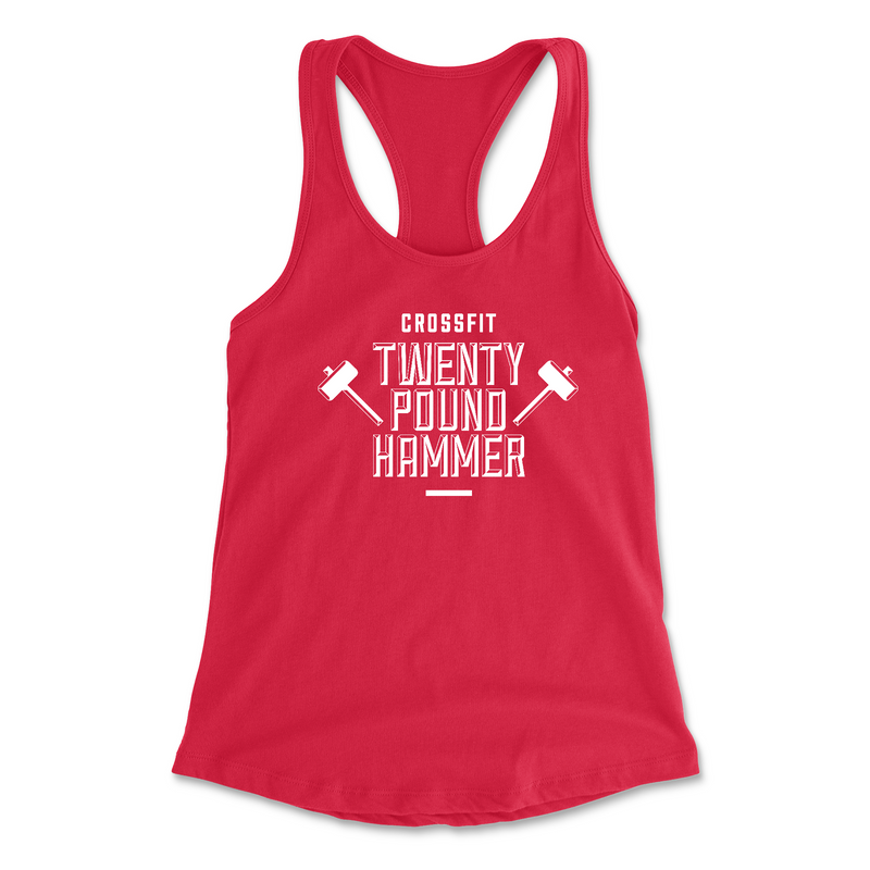 Womens 2X-Large RED Tank Top