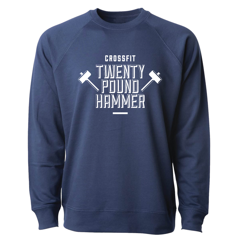 Mens 2X-Large INDIGO CrewNeck