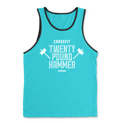 Mens 2X-Large TAHITI_BLUE Tank Top
