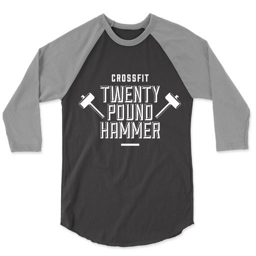 Mens 2X-Large VINTAGE_SMOKE_GRAPHITE_HEATHER 3/4 Sleeve