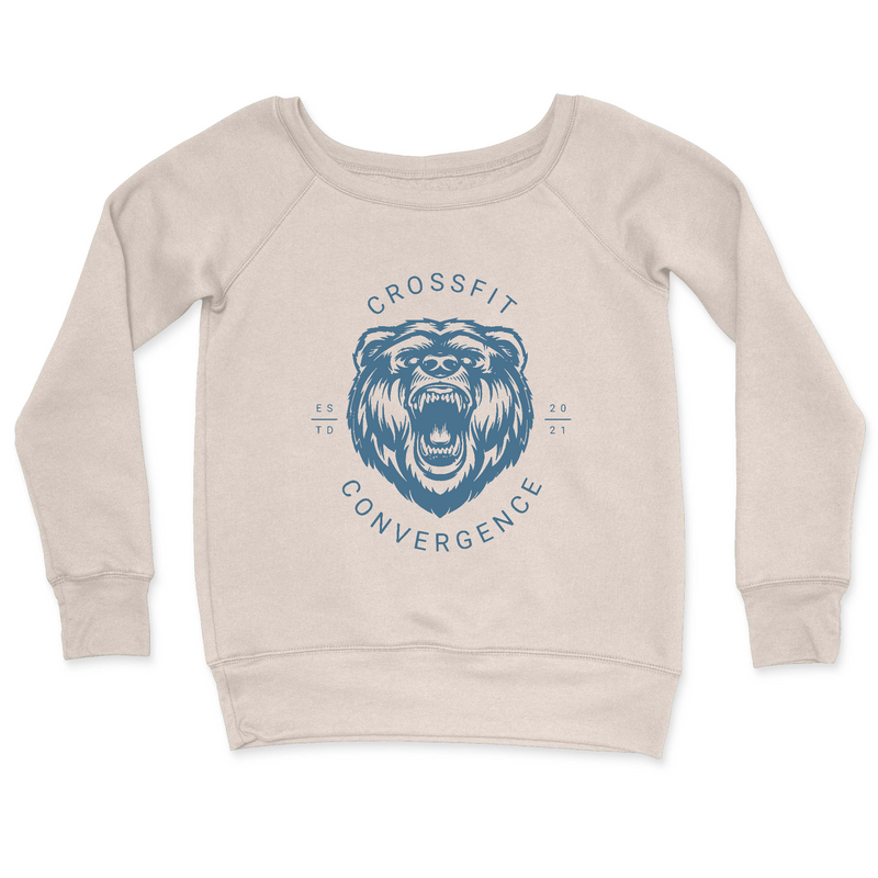 Womens 2X-Large BONE CrewNeck