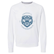 Mens 2X-Large WHITE CrewNeck