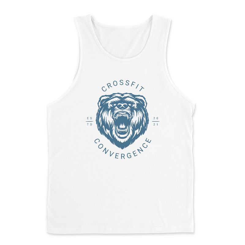 Mens 2X-Large WHITE Tank Top