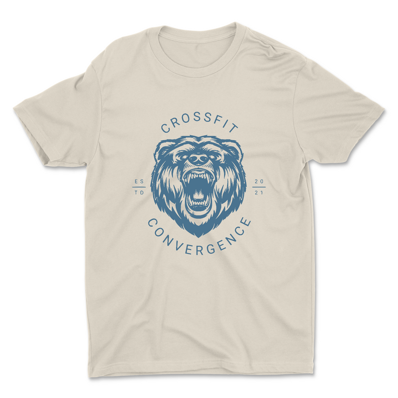 Unisex 2X-Large NATURAL Cotton T-Shirt