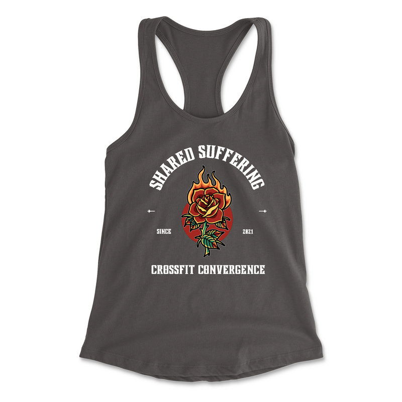 Womens 2X-Large DARK_GRAY Tank Top