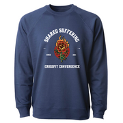 Mens 2X-Large INDIGO CrewNeck