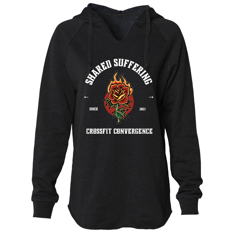 Womens 2X-Large BLACK Hoodie