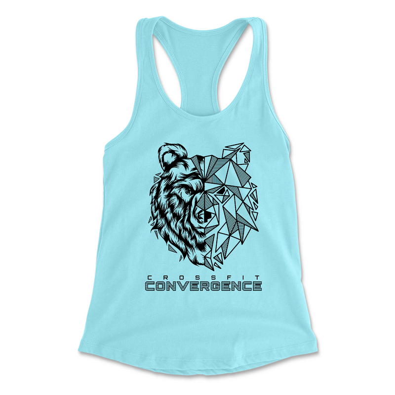 CrossFit Convergence Bear (Black) Womens - Tank Top