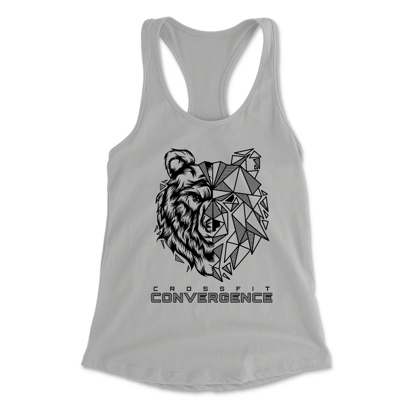 CrossFit Convergence Bear (Black) Womens - Tank Top