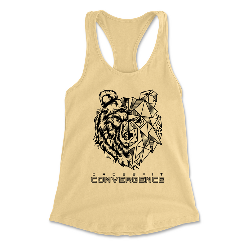 CrossFit Convergence Bear (Black) Womens - Tank Top