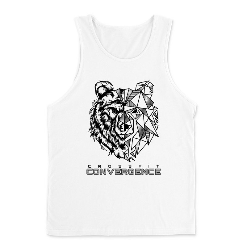 CrossFit Convergence Bear (Black) Mens - Tank Top