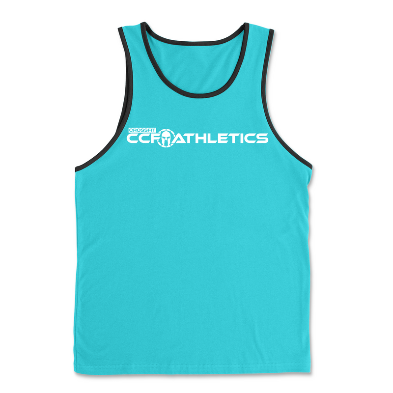 Mens 2X-Large TAHITI_BLUE Tank Top