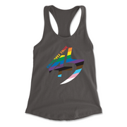 Womens 2X-Large DARK_GRAY Tank Top