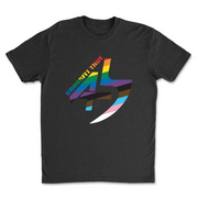 Mens 2X-Large BLACK T-Shirt