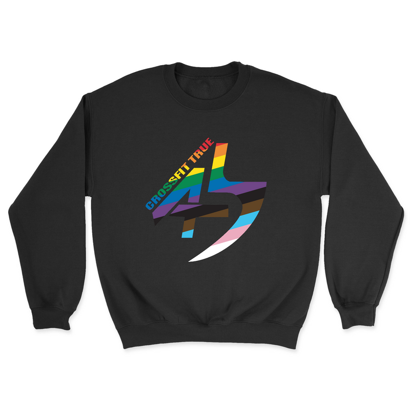 Mens 2X-Large BLACK Midweight Sweatshirt