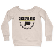 Womens 2X-Large BONE CrewNeck
