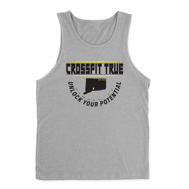 Mens 2X-Large HEATHER_GRAY Tank Top