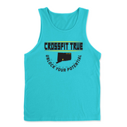 Mens 2X-Large TAHITI_BLUE Tank Top