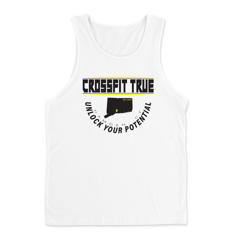 Mens 2X-Large WHITE Tank Top