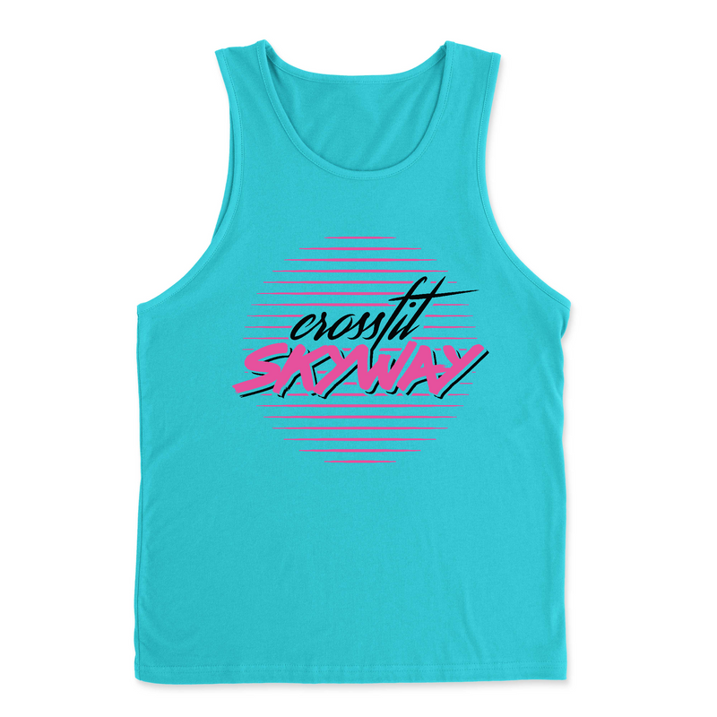 Mens 2X-Large TAHITI_BLUE Tank Top
