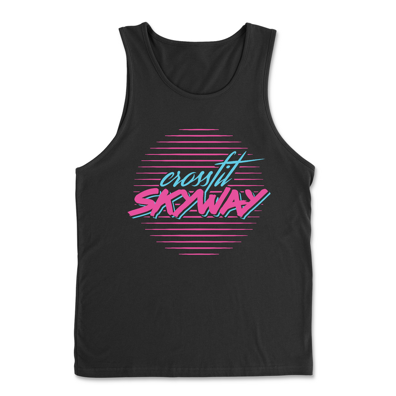 Mens 2X-Large BLACK Tank Top