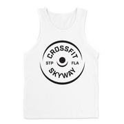 Mens 2X-Large WHITE Tank Top