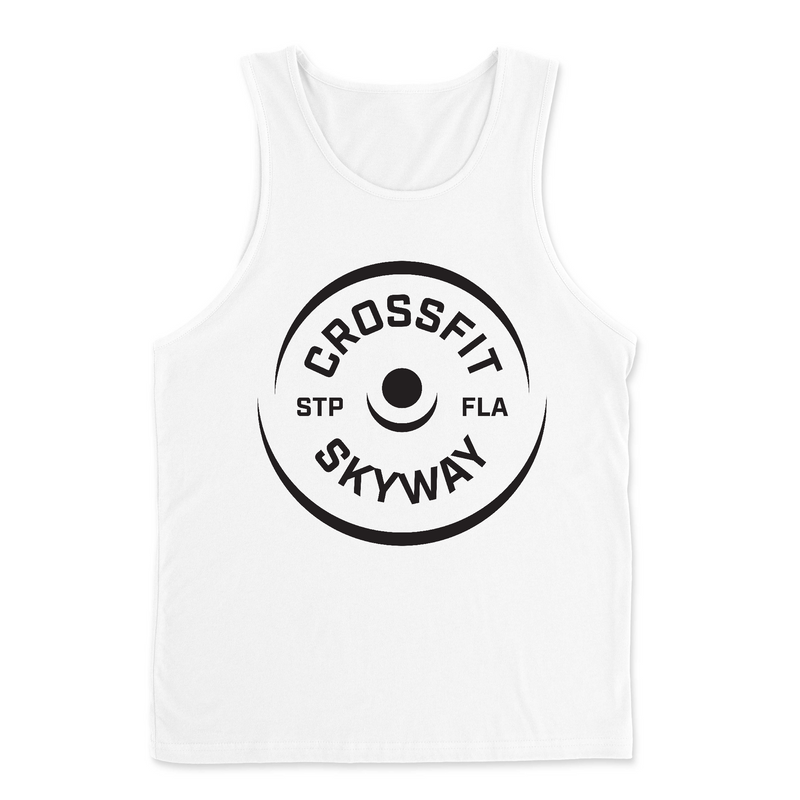 Mens 2X-Large WHITE Tank Top