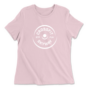Womens 2X-Large PINK Relaxed Jersey T-Shirt