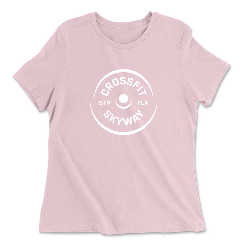 Womens 2X-Large PINK Relaxed Jersey T-Shirt