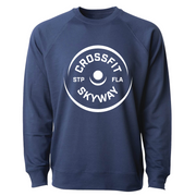 Mens 2X-Large INDIGO CrewNeck