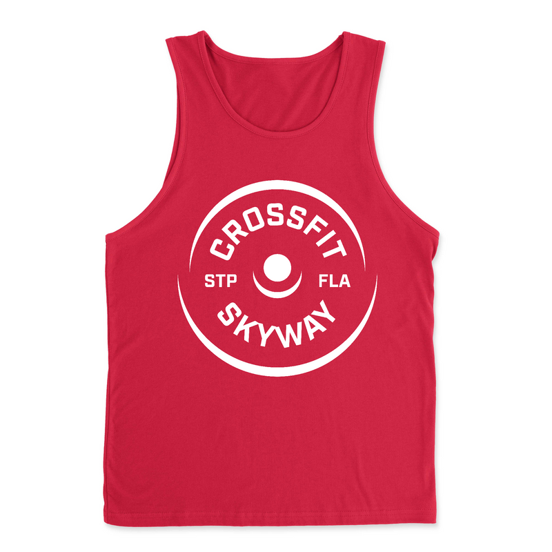 Mens 2X-Large RED Tank Top