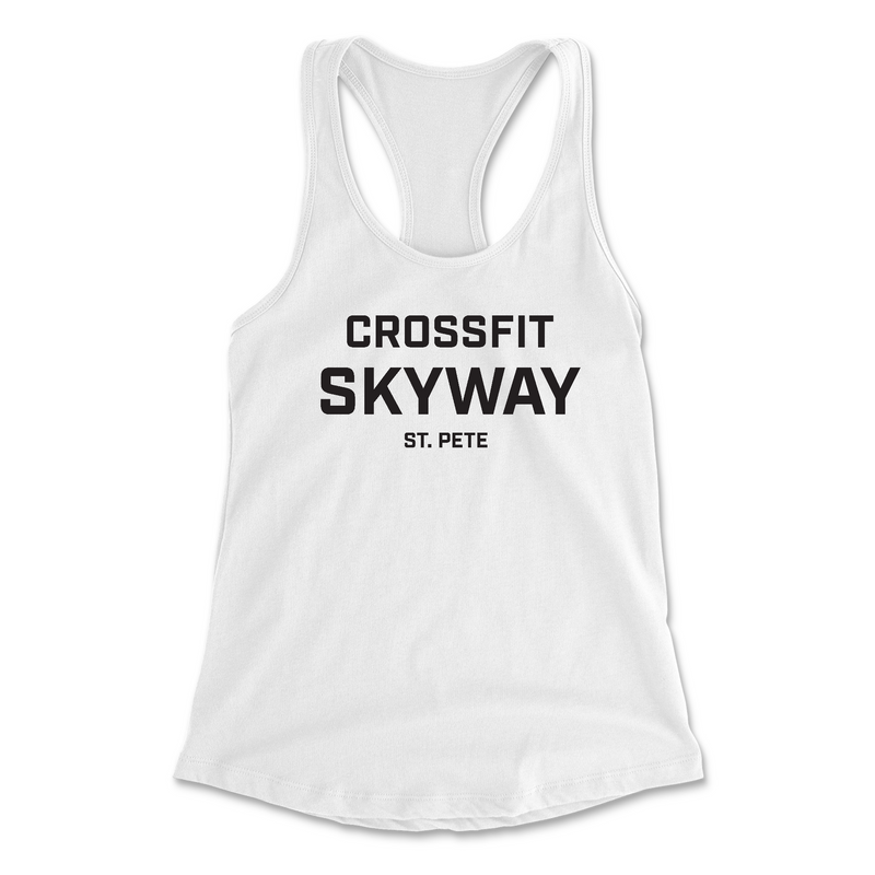 Womens 2X-Large WHITE Tank Top