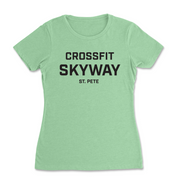 Womens 2X-Large APPLE_GREEN T-Shirt