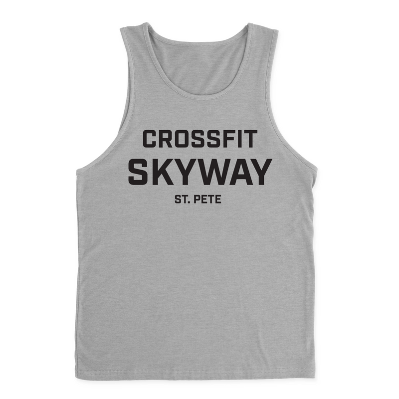 Mens 2X-Large HEATHER_GRAY Tank Top