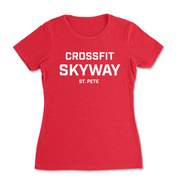 Womens 2X-Large RED T-Shirt