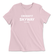 Womens 2X-Large PINK Relaxed Jersey T-Shirt
