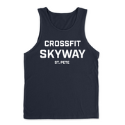 Mens 2X-Large DARK_NAVY Tank Top