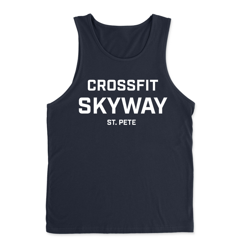 Mens 2X-Large DARK_NAVY Tank Top