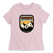 Womens 2X-Large PINK Relaxed Jersey T-Shirt