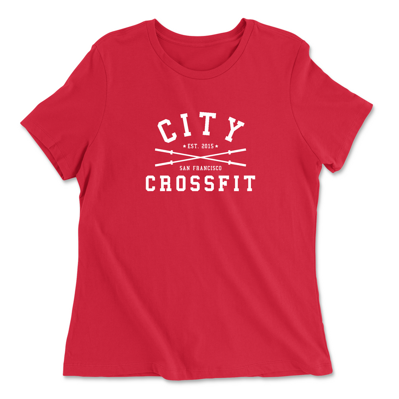 The City CrossFit Athletic Womens - Relaxed Jersey T-Shirt