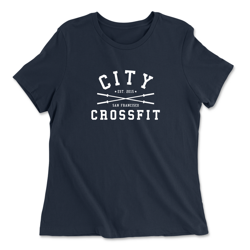 The City CrossFit Athletic Womens - Relaxed Jersey T-Shirt
