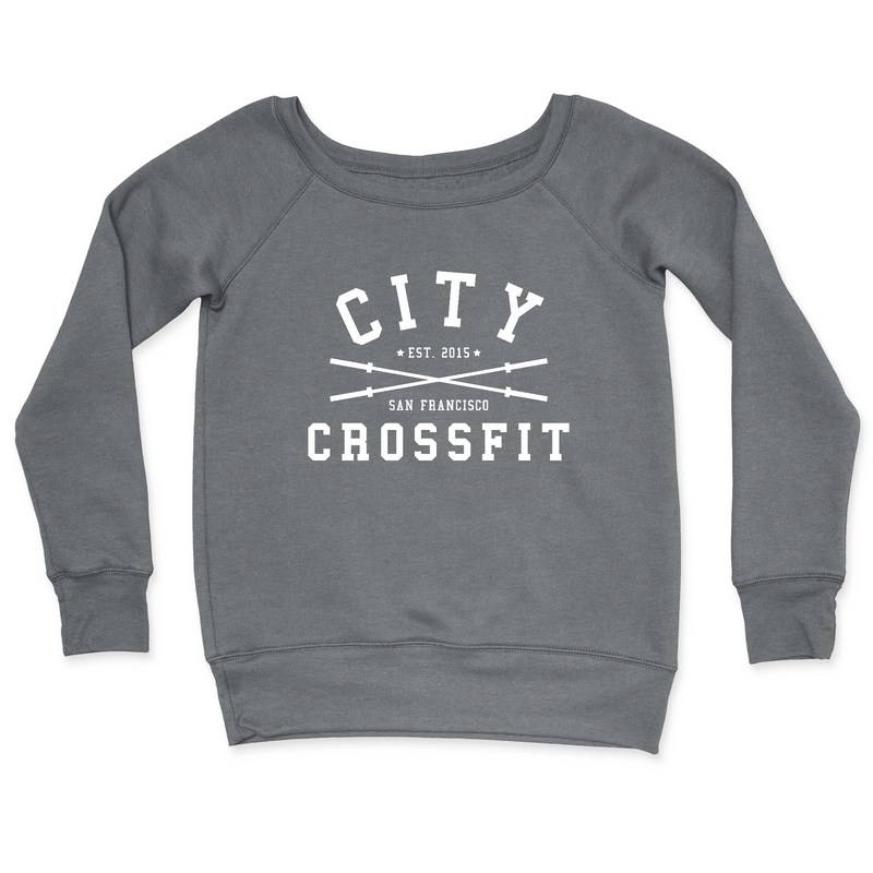 The City CrossFit Athletic Womens - CrewNeck