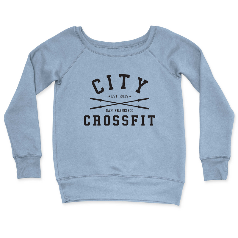 The City CrossFit Athletic Womens - CrewNeck